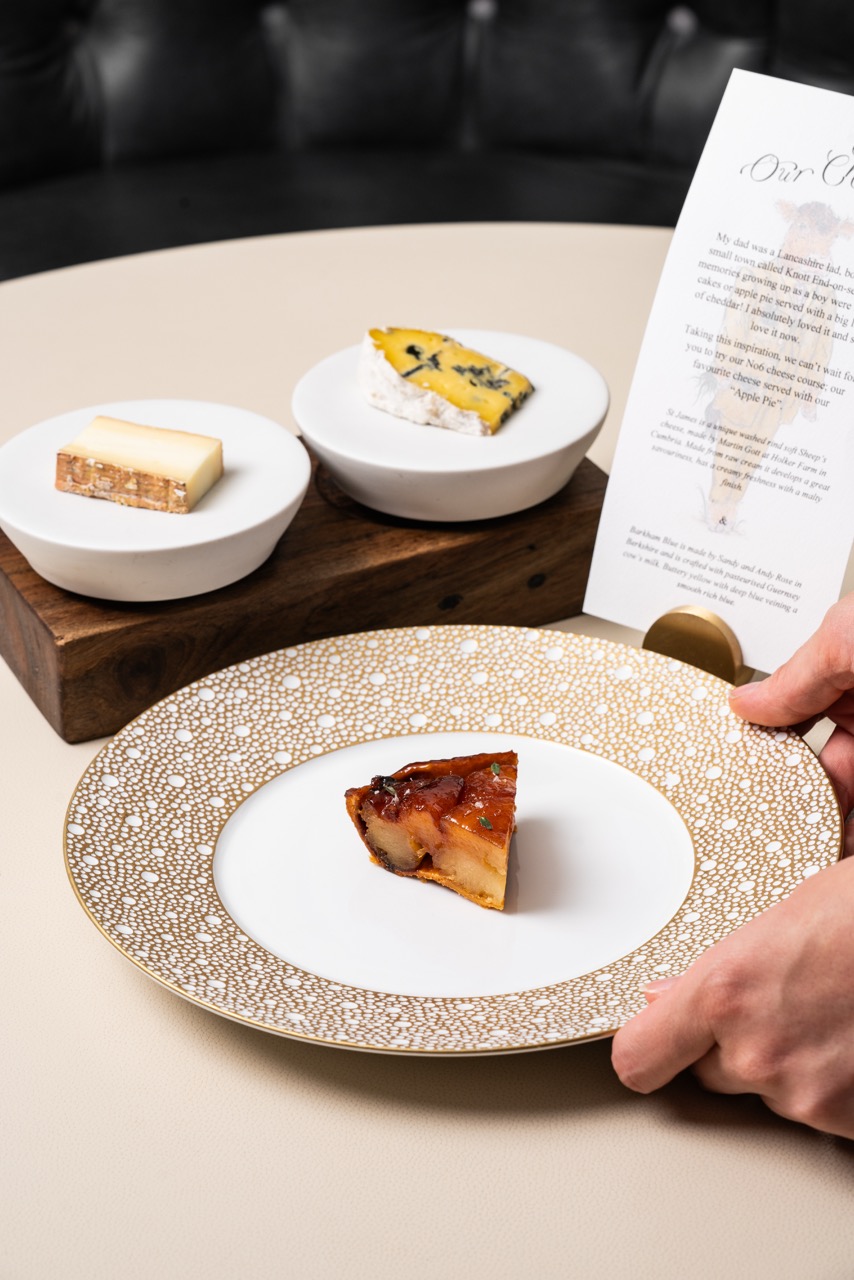 Dessert and Cheese Padstow Townhouse. 