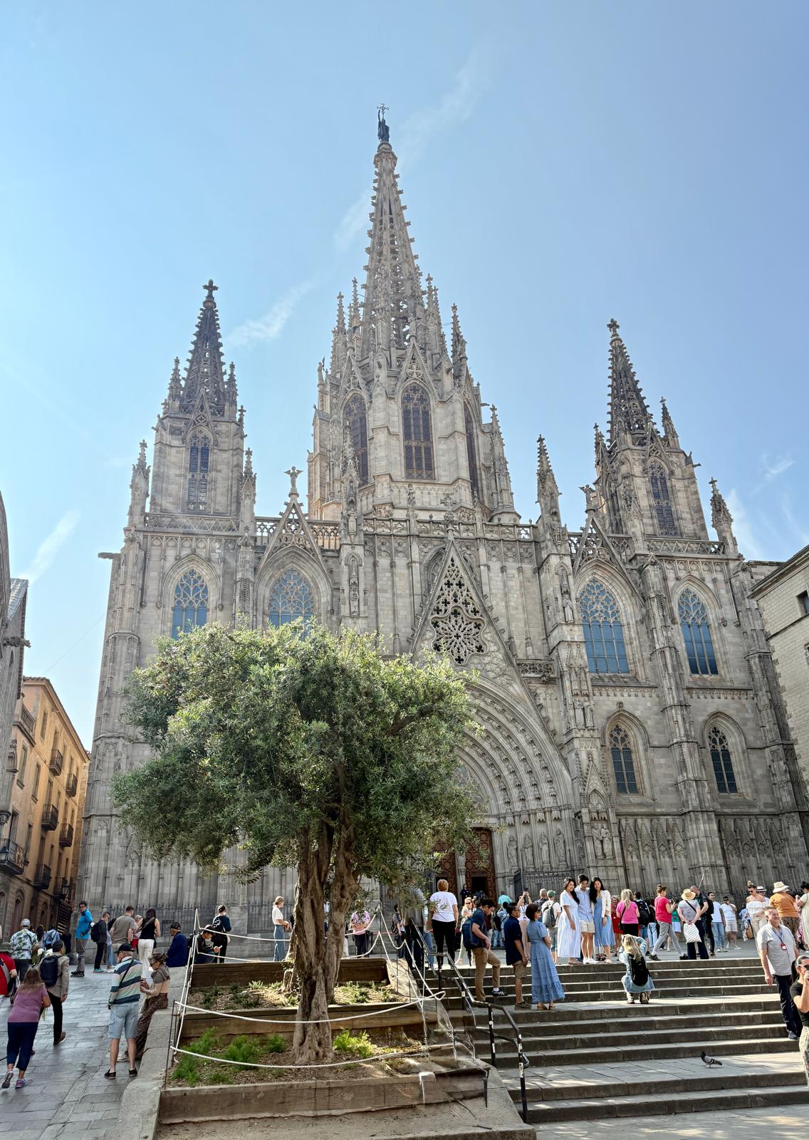 La Sagrada Família near Grand Hotel Central Barcelona.