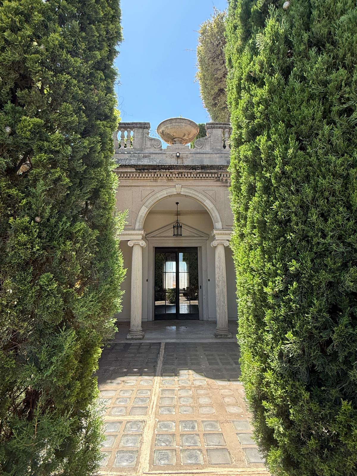 Gardens, Grand Hotel Central Barcelona. 