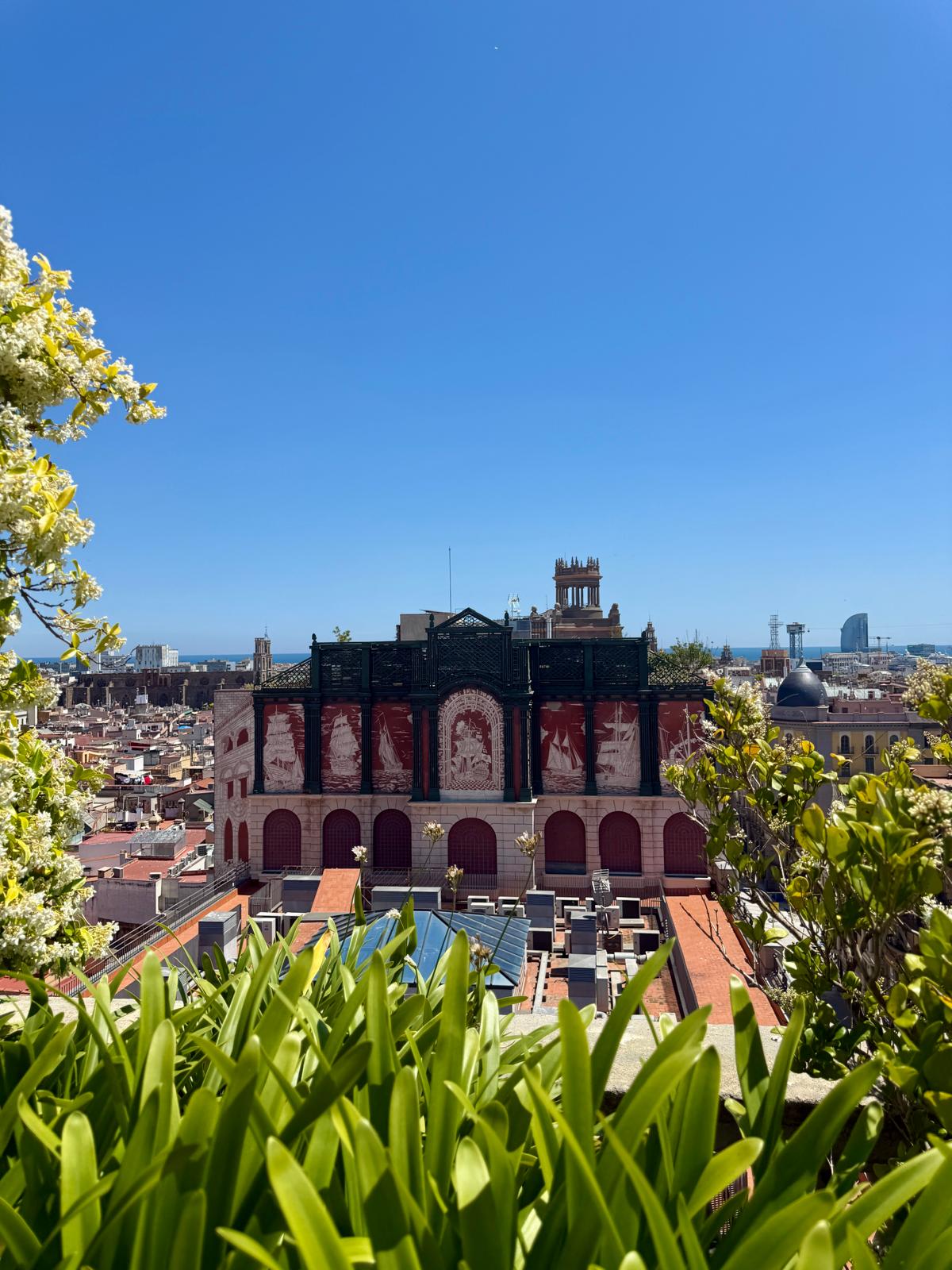 Mural Grand Hotel Central Barcelona.