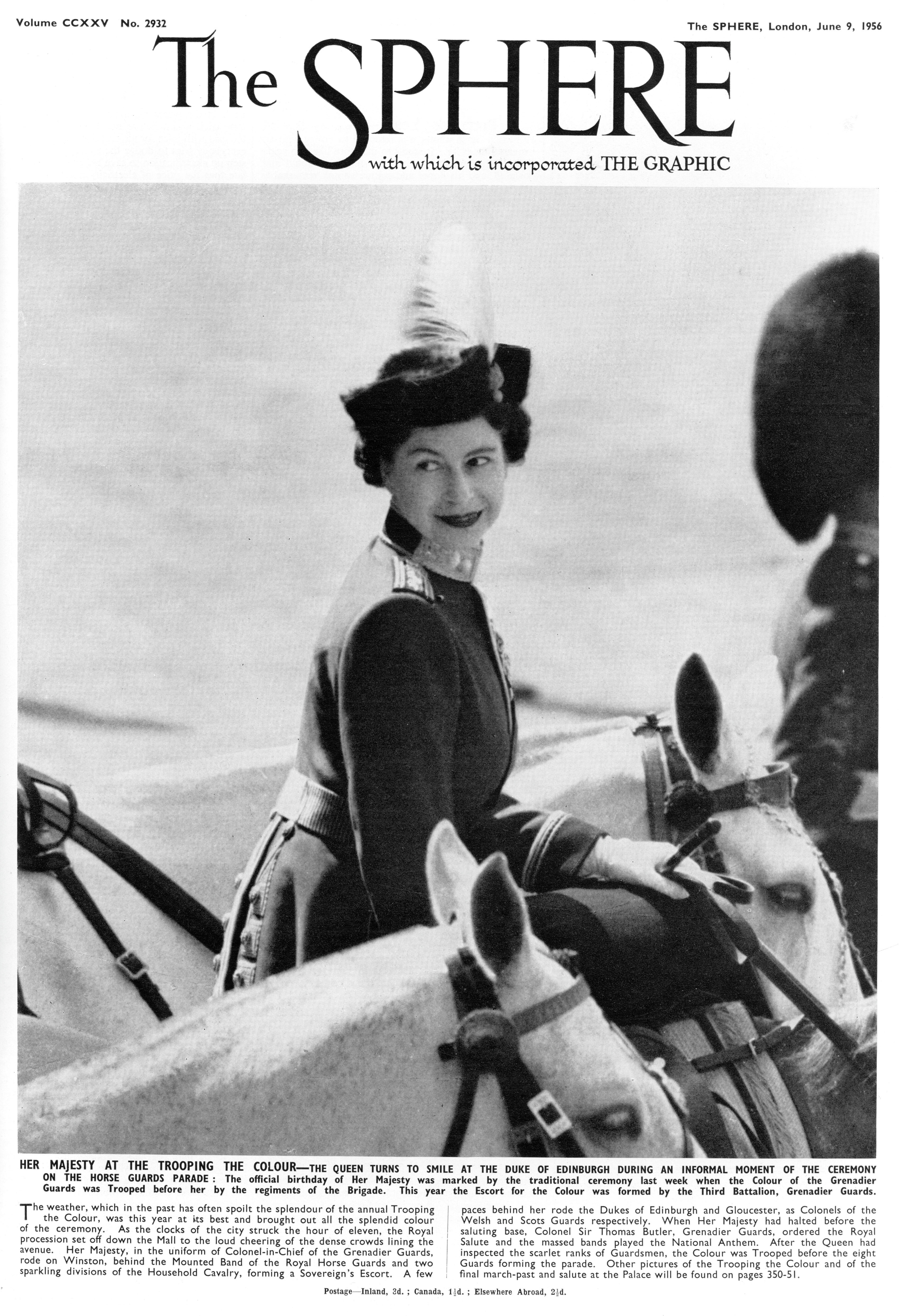 SPHERE, Queen Elizabeth birthday. 