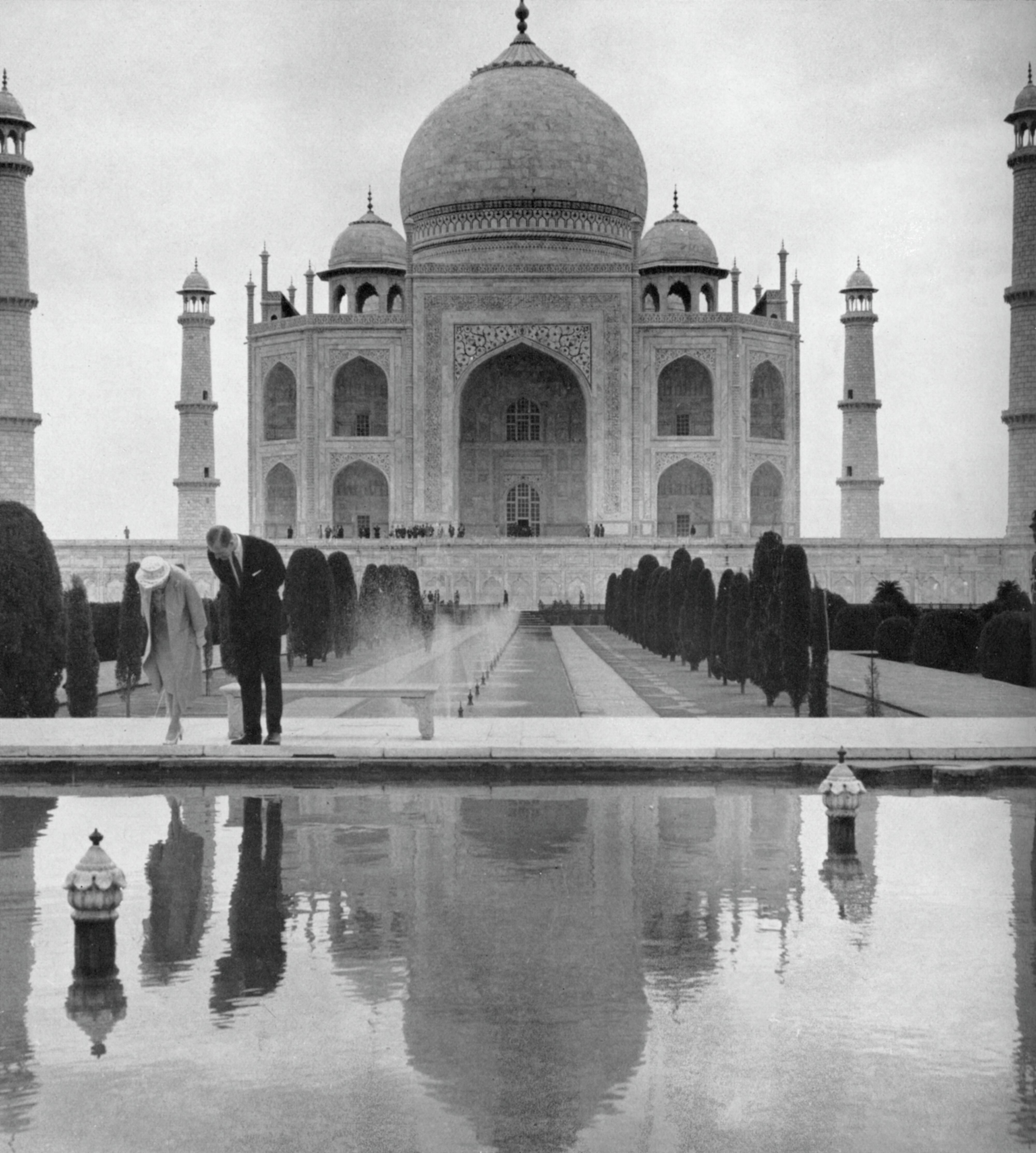 Taj Mahal, Queen Elizabeth birthday. 