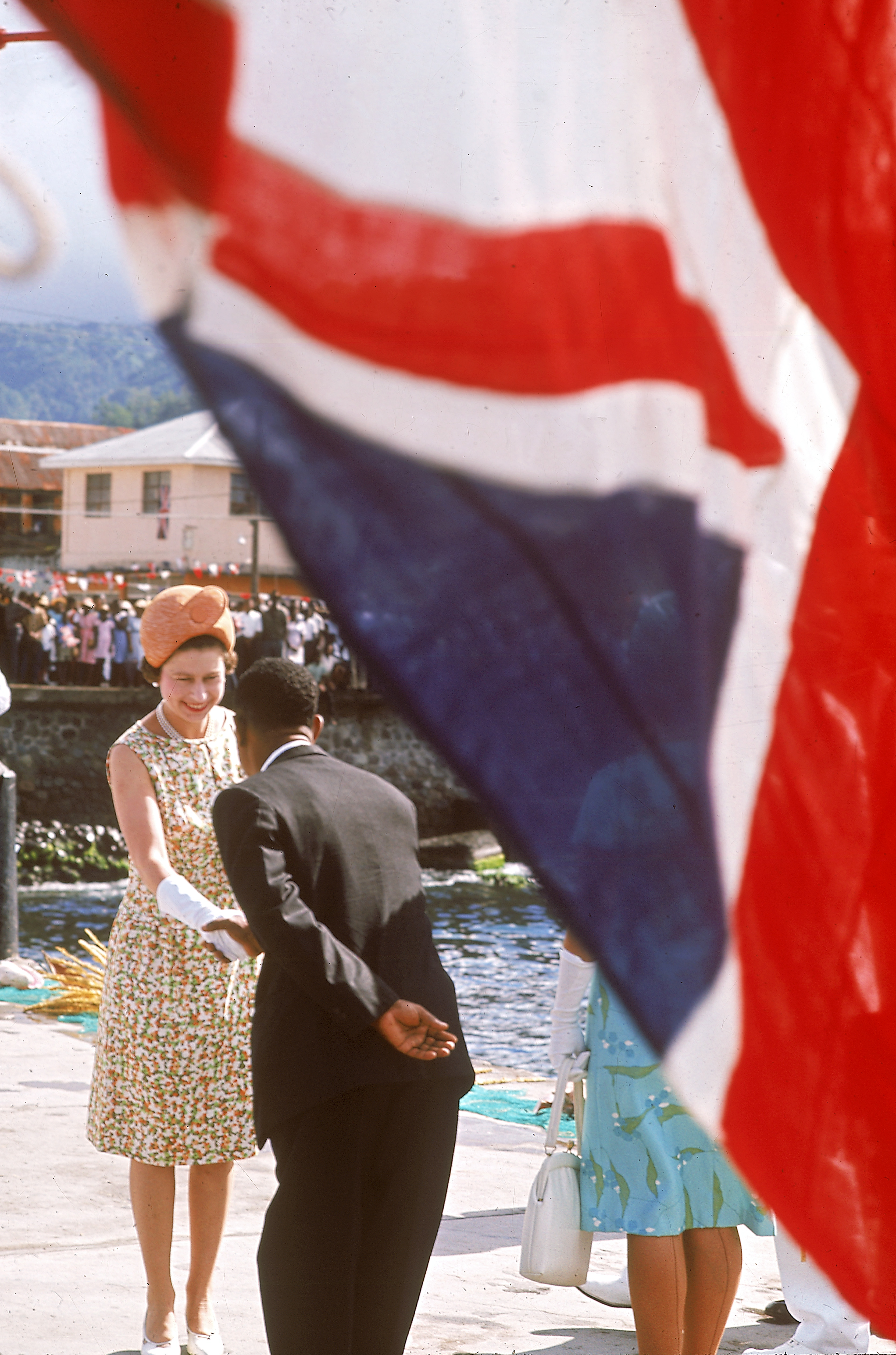 St Kitts, Queen Elizabeth birthday. 