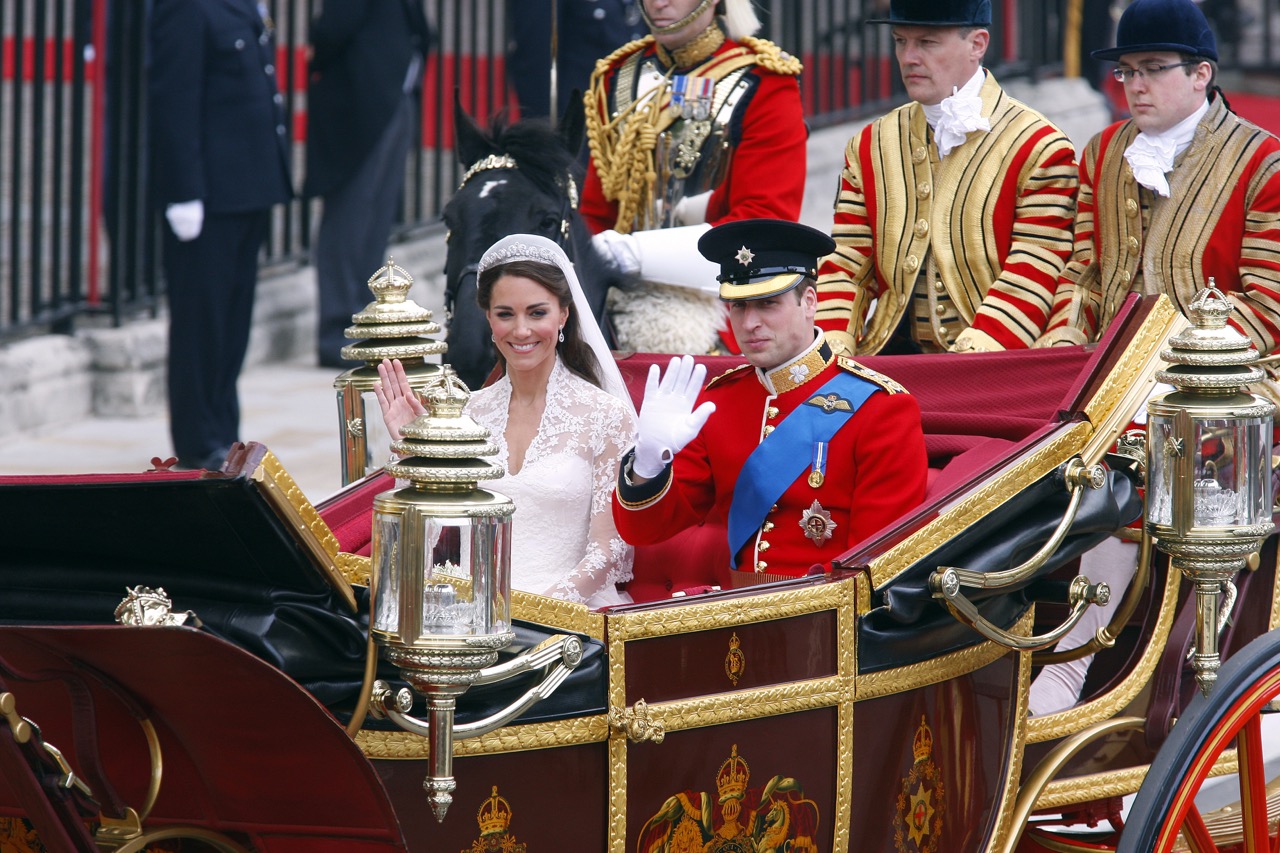Queen Elizabeth II Prince William wedding.