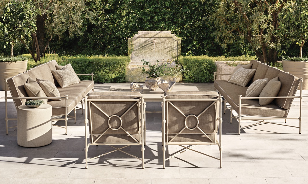 Catalina furniture for a garden party.