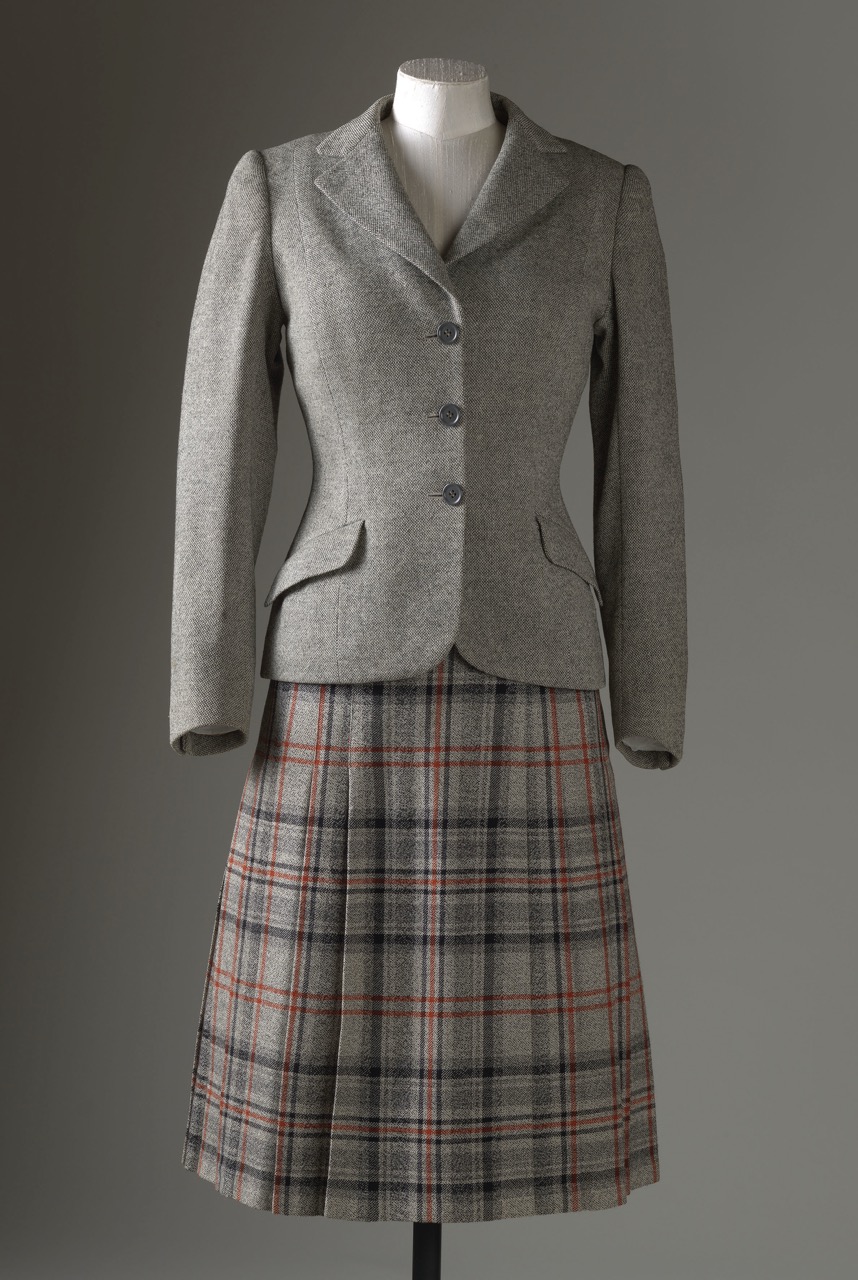 Royal Fashion tied in the Scottish heritage through their inclusion of tweed.