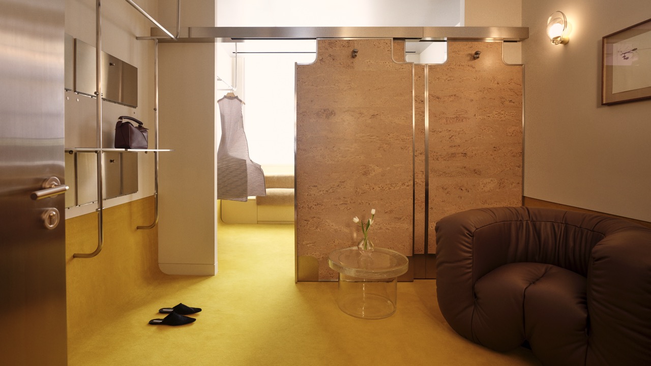 Yellow room Selfridges members' club