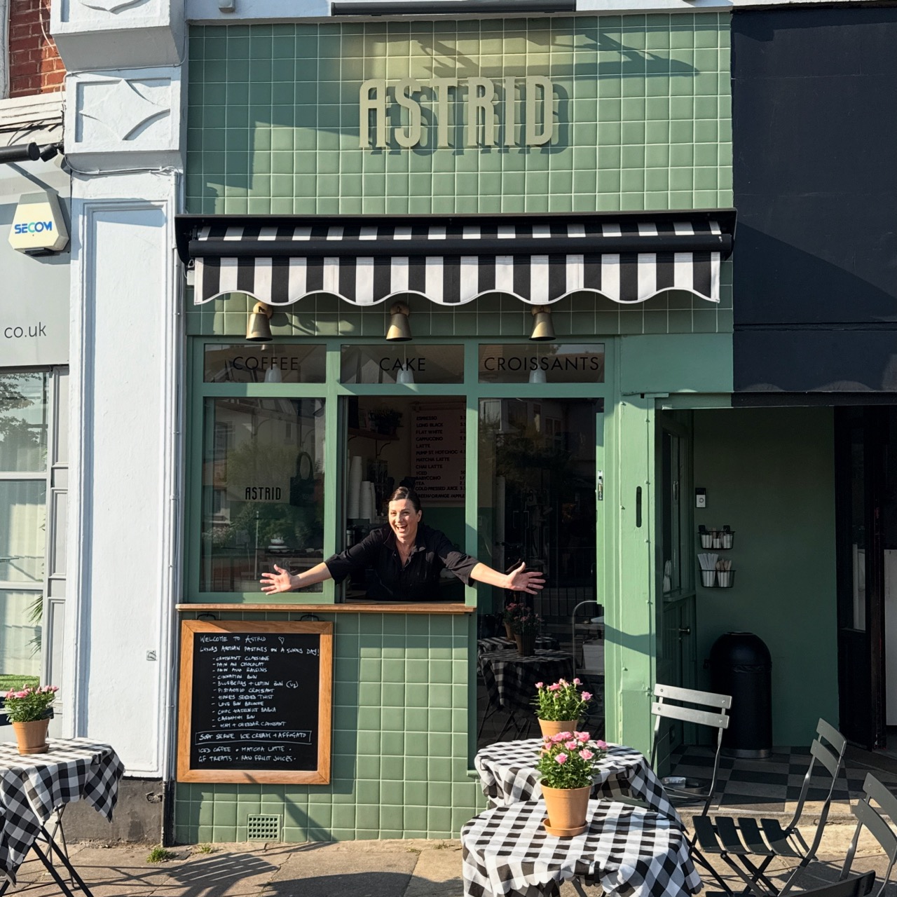 Astrid Bakery London exterior.