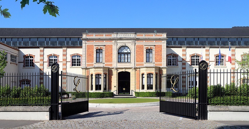 Lanson Champagne, one of the oldest maisons. 