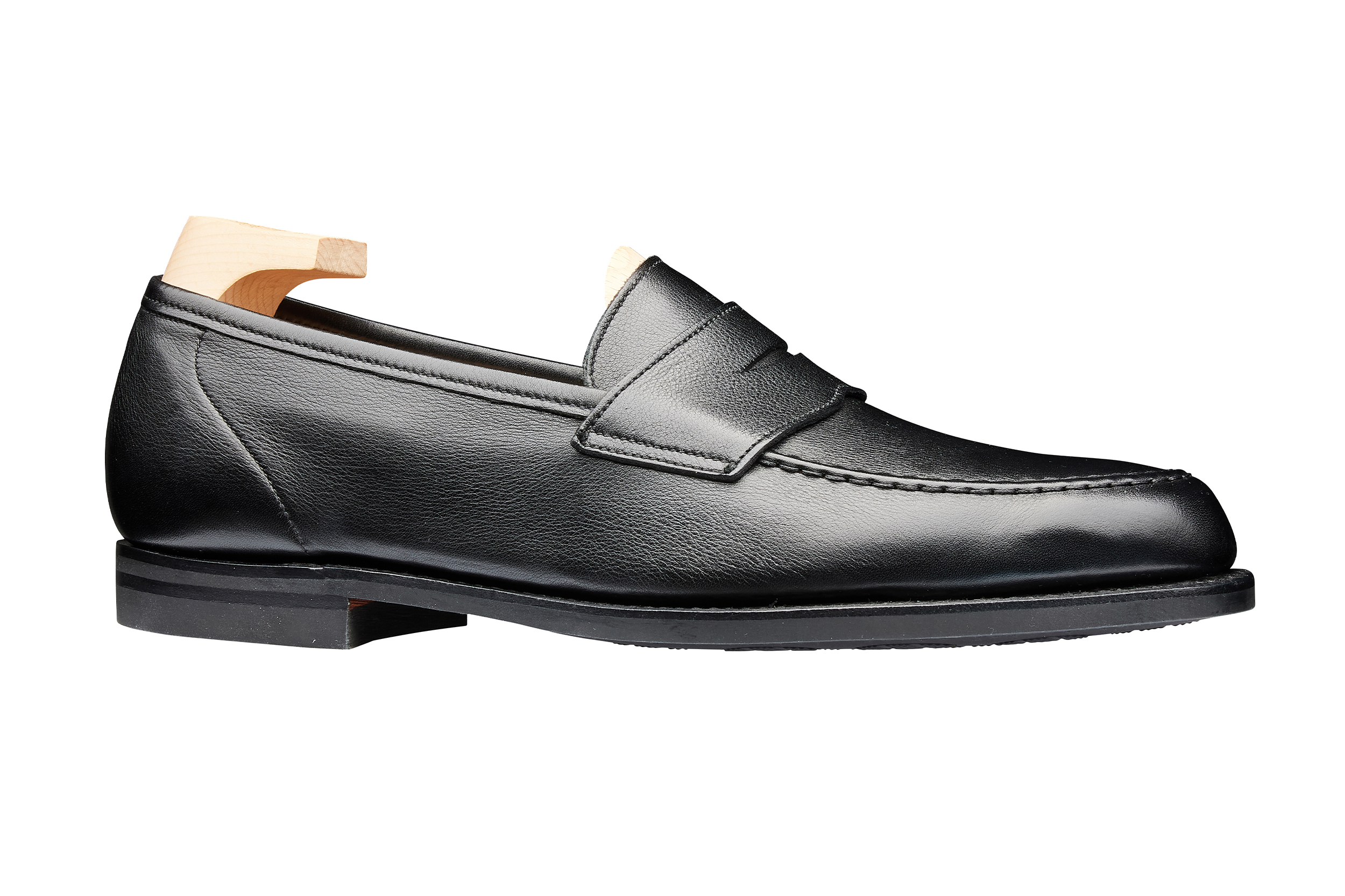 The Harvard 2 in black, Crockett & Jones.