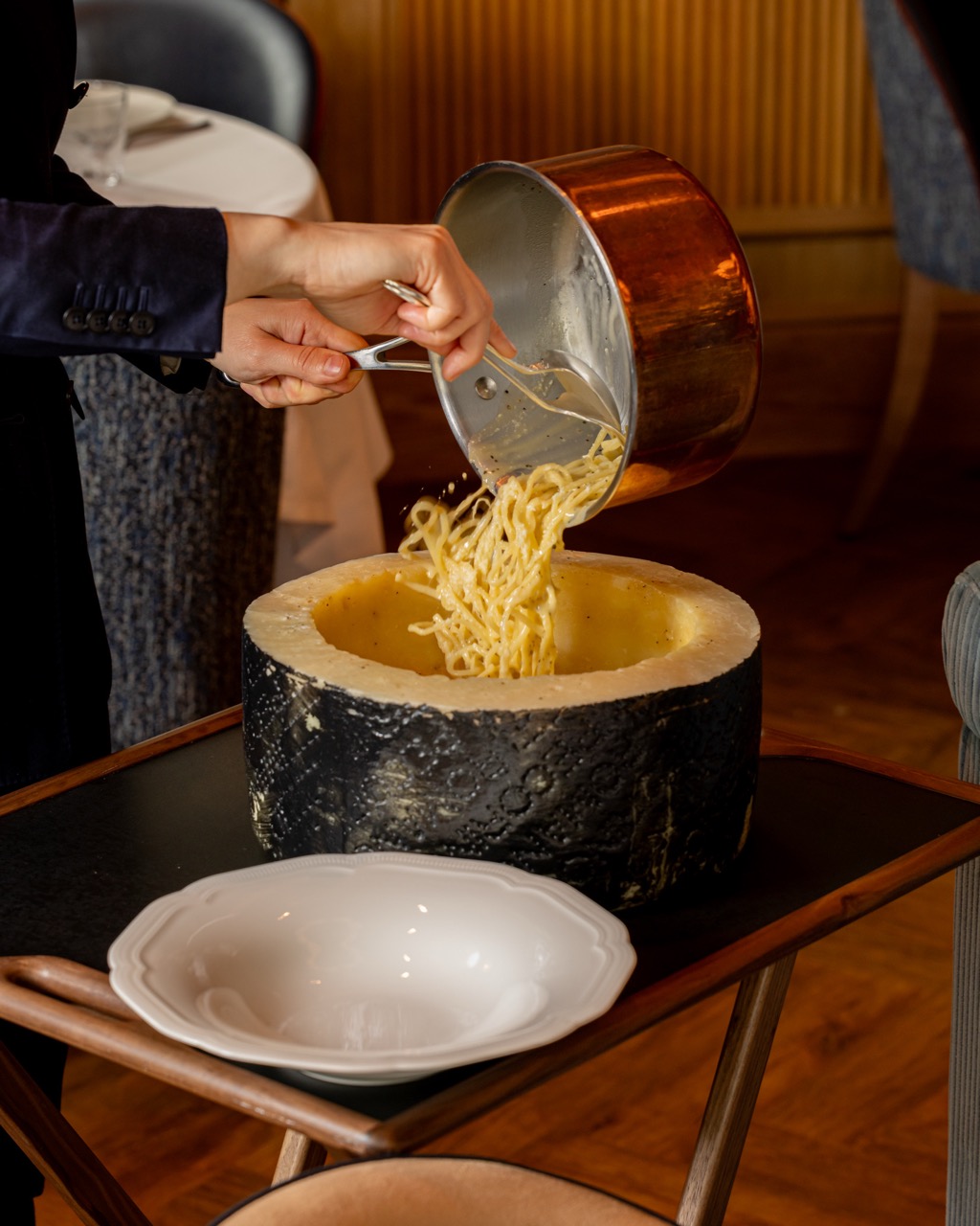 Cacio e pepe Sale e Pepe Mare.
