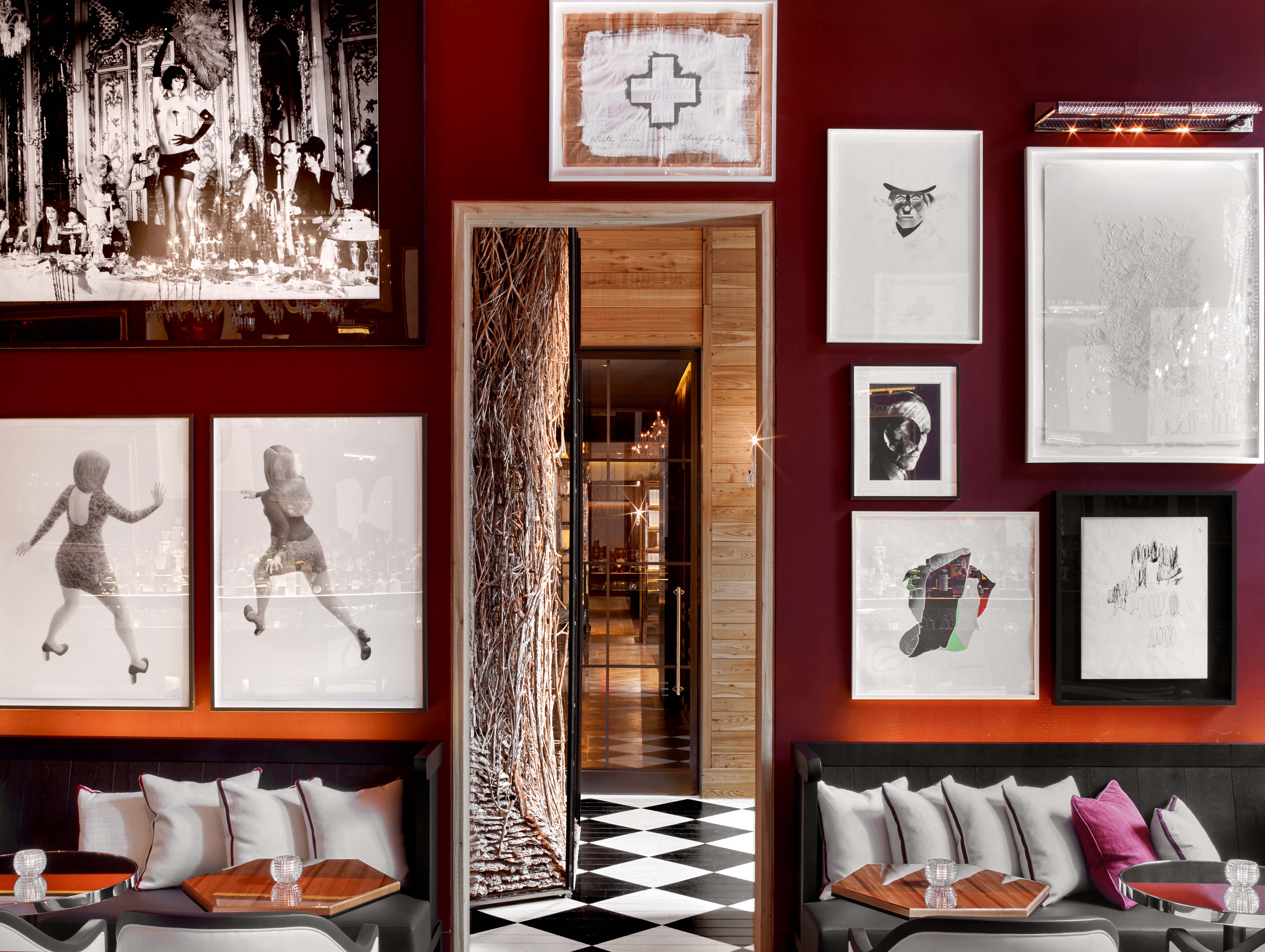 Pictures, Baccarat Hotel New York.