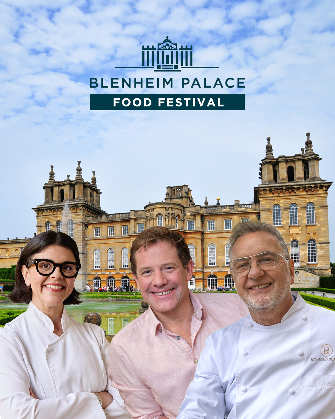Matt Tebbutt Blenheim Food Festival.