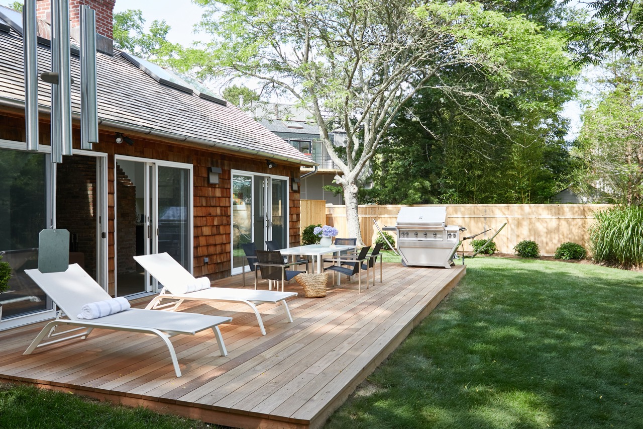 Backyard in The Hamptons.