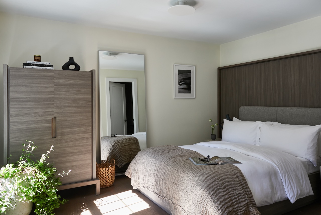 The Hamptons guest room. 