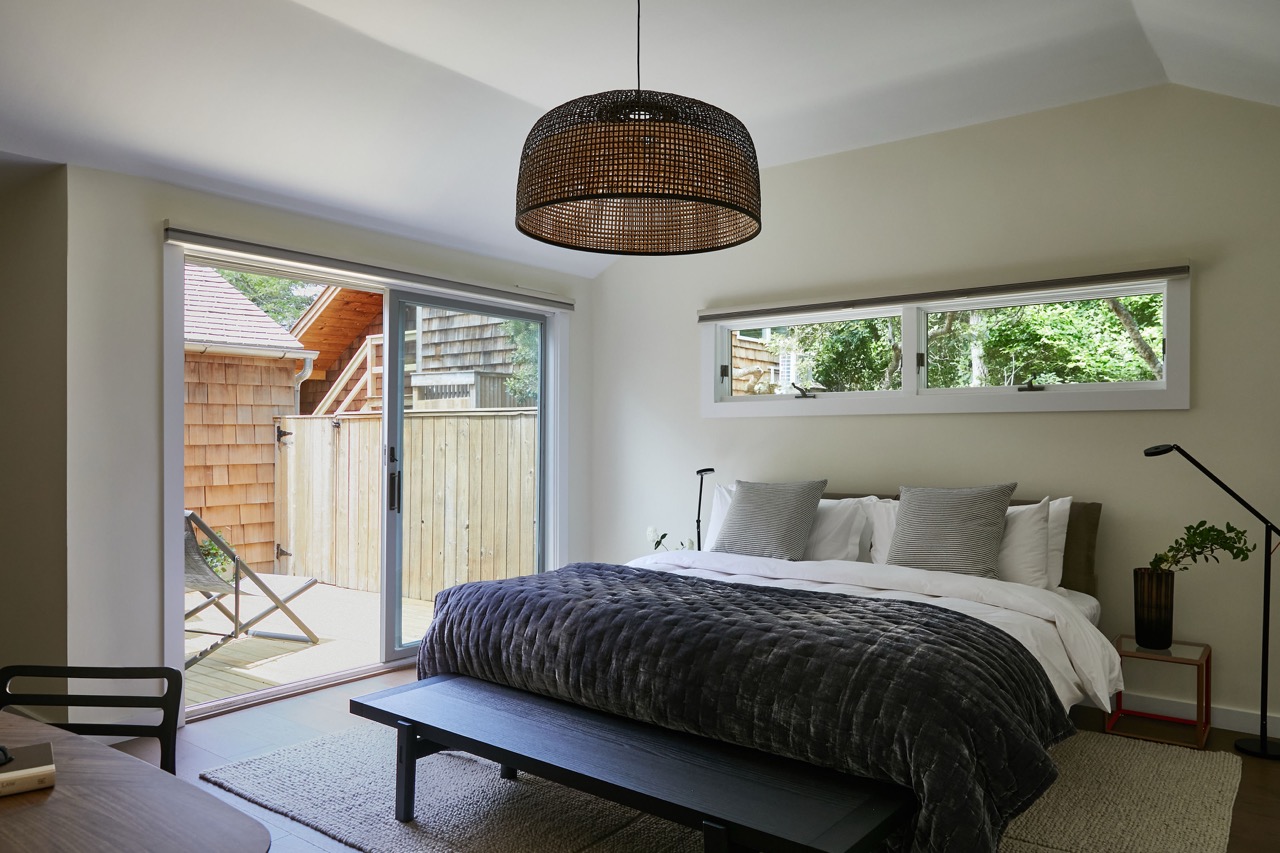 The Hamptons beach house bedroom. 