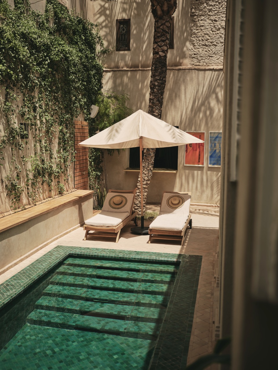 Main pool, Hotel Marrakech. 