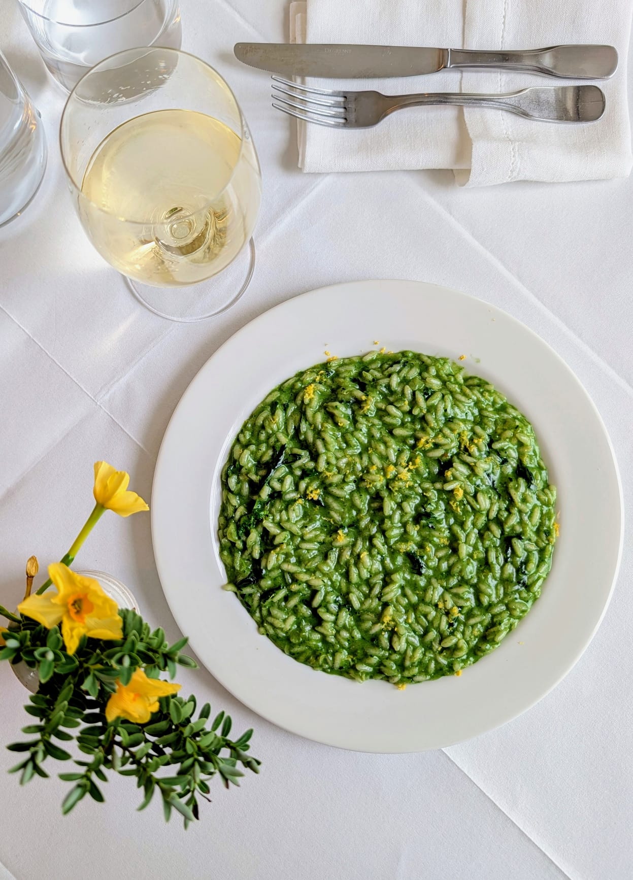 The Lavery's risotto recipe.
