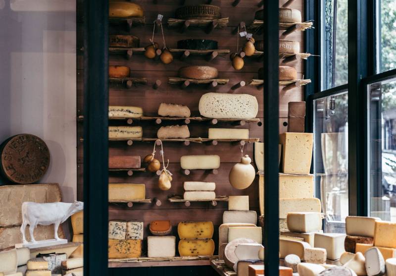 Cheeseroom at La Fromagerie