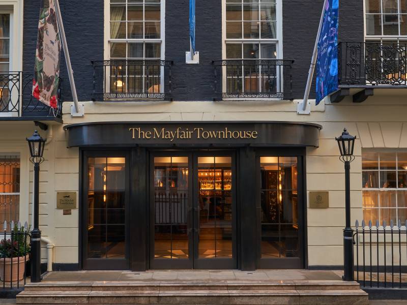 Fine and dandy: The Mayfair Townhouse hotel is open for business