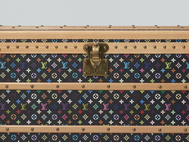Louis Vuitton's Multi-Colour Trunk for Pharrell Williams on Joopiter.com