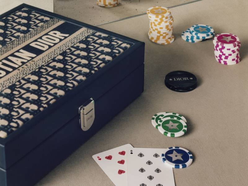 Dior Maison Games Night - Poker set