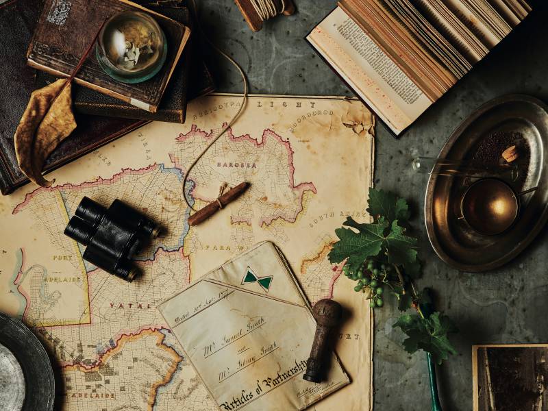 Australian Vineyards - Australia map