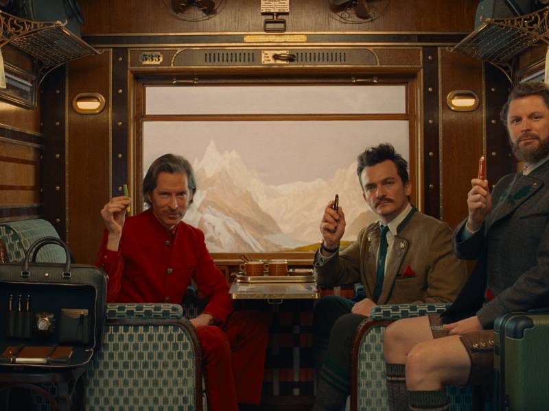 Anderson, Rupert Friend and Michael Cera star in Wes Anderson's collaboration with Montblanc.