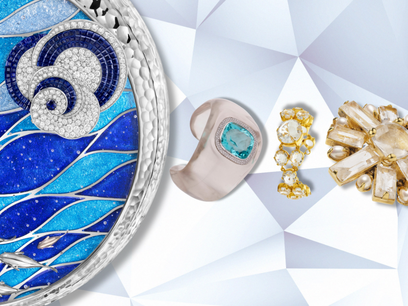 Rock Crystal Jewellery Box