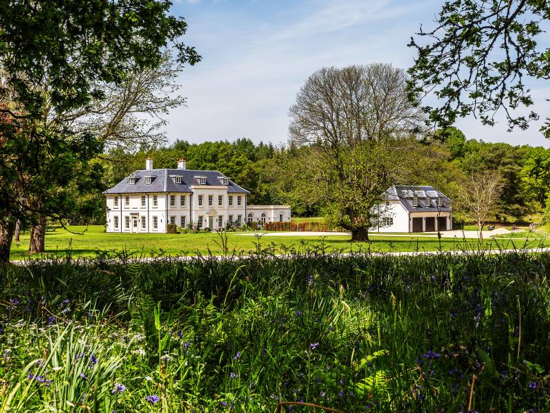 New-build heritage mansions.