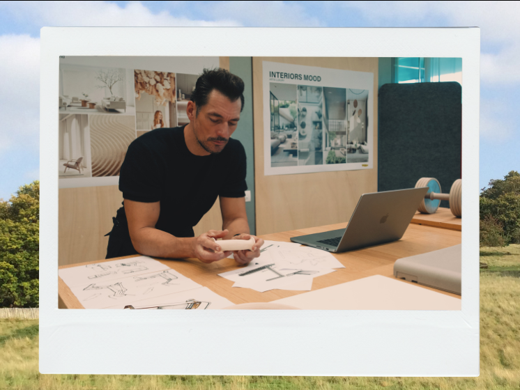 Supermodel David Gandy