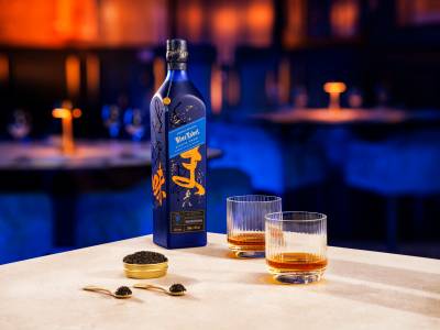 Johnnie Walker Blue Label Elusive Umami - Paired with caviar for two