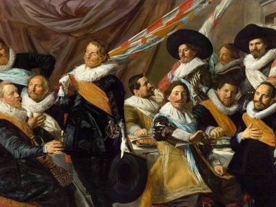 Frans Hals Credit Suisse Exhibition - Banquet of the Officers of the St George Civic Guard