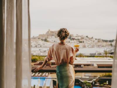 Luxury Weekend in Ibiza - Ibiza Grab Hotel Balcony View