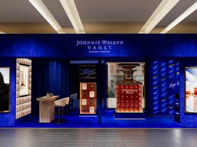  Creative director Olivier Rousteing and Johnnie Walker Vault at Harrods 