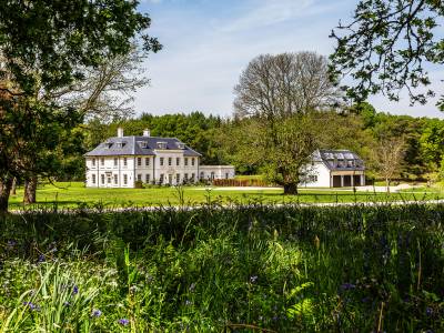 New-build heritage mansions. 