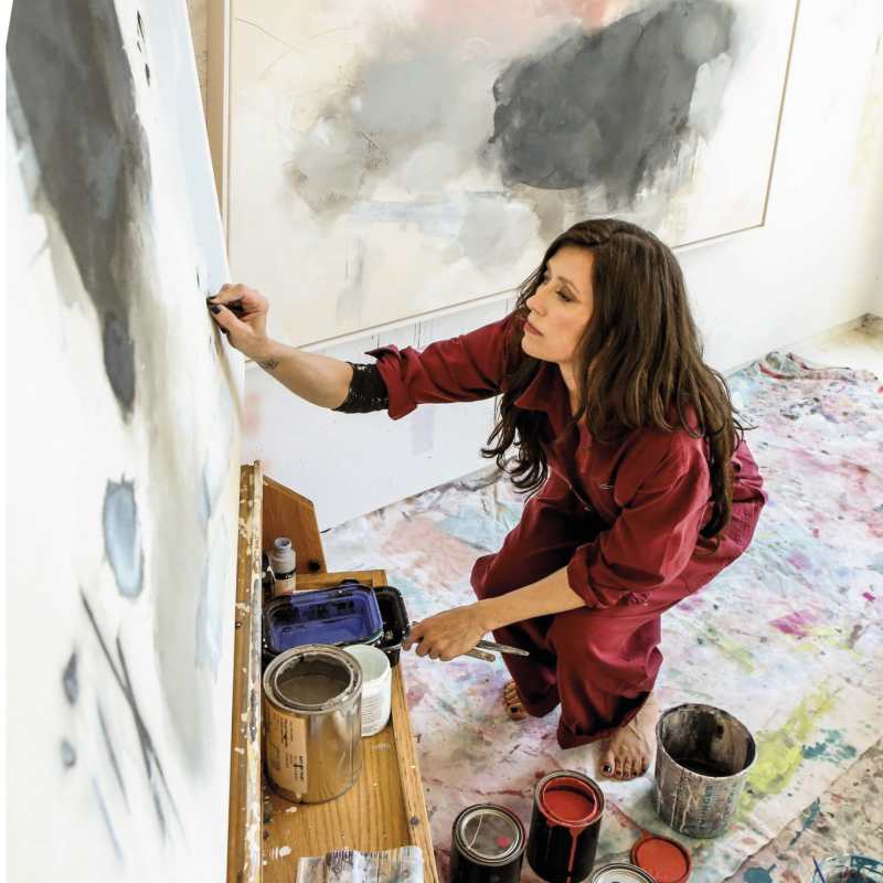 Artist Melissa Herrington, Reimagining Colour, Maddox