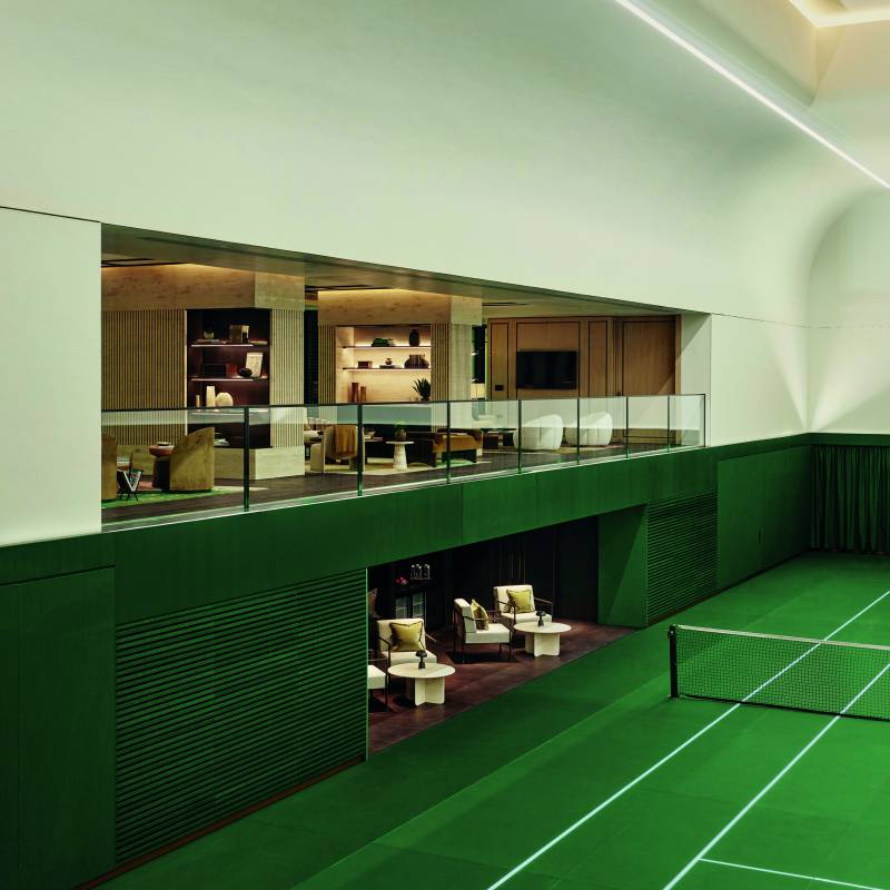 Home Padel Courts - Chelsea Barracks