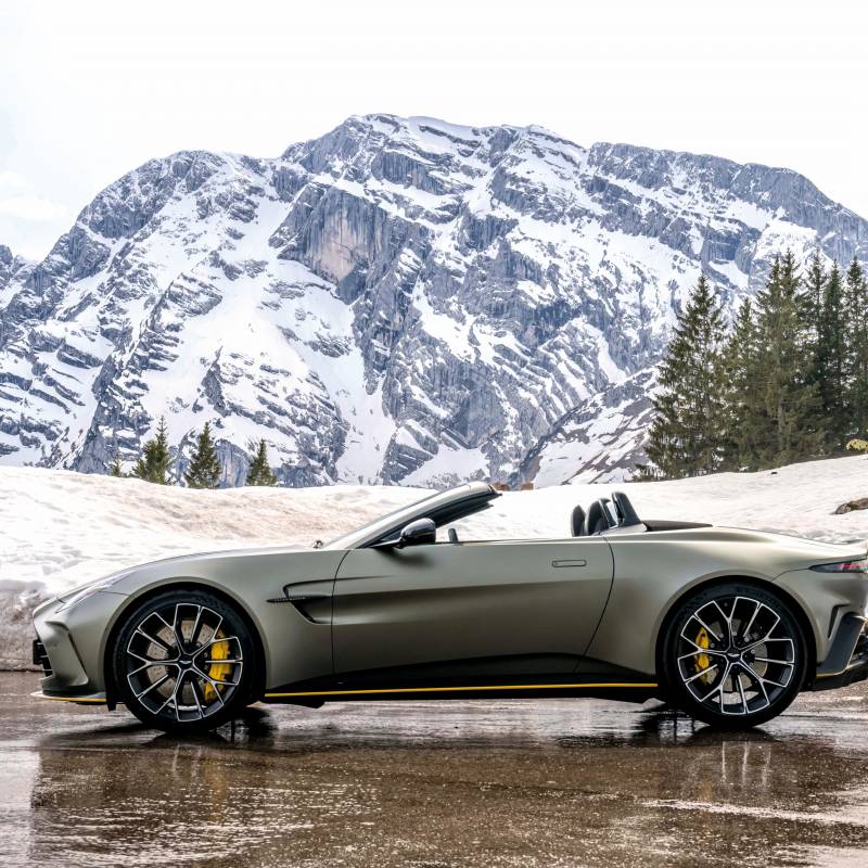 The Aston Martin Vantage Roadster