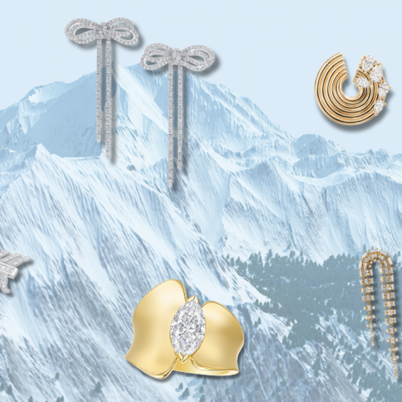 Classic diamond jewellery