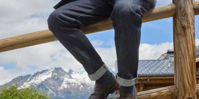 Crockett and Jones Boston Dark Brown Rough-Out Suede