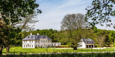 New-build heritage mansions.